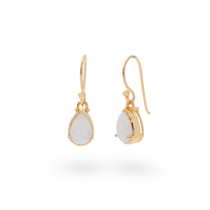 Piedra Opal Ohrringe | Gold