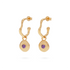 Véora Birthstone Charms - Amethyst (Februar) | Gold