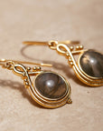 Armonía Moonstone Earring | Silver
