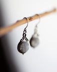 Armonía Moonstone Earring | Silver