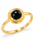 Armonía Onyx Ring | Gold