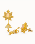 Alma de Loto Moonstone Earring | Silver