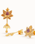 Cielo Amethyst Ohrstecker | Gold