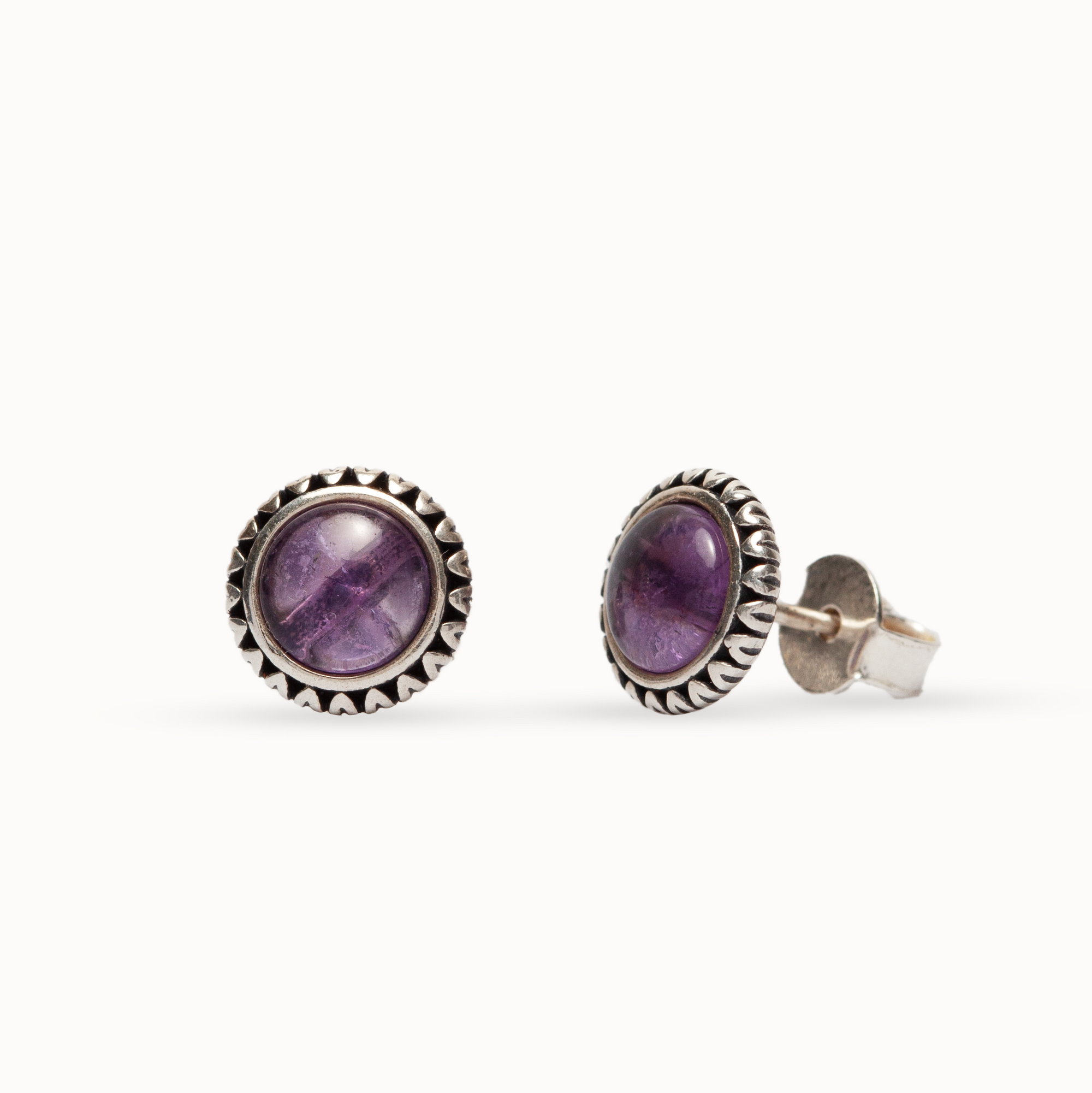 Ternura Amethyst Ohrstecker | Silber