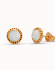 Ternura Opal Ohrstecker | Gold