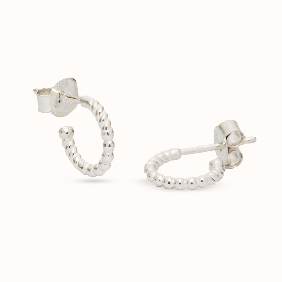 Alma de Loto Moonstone Earring | Silver