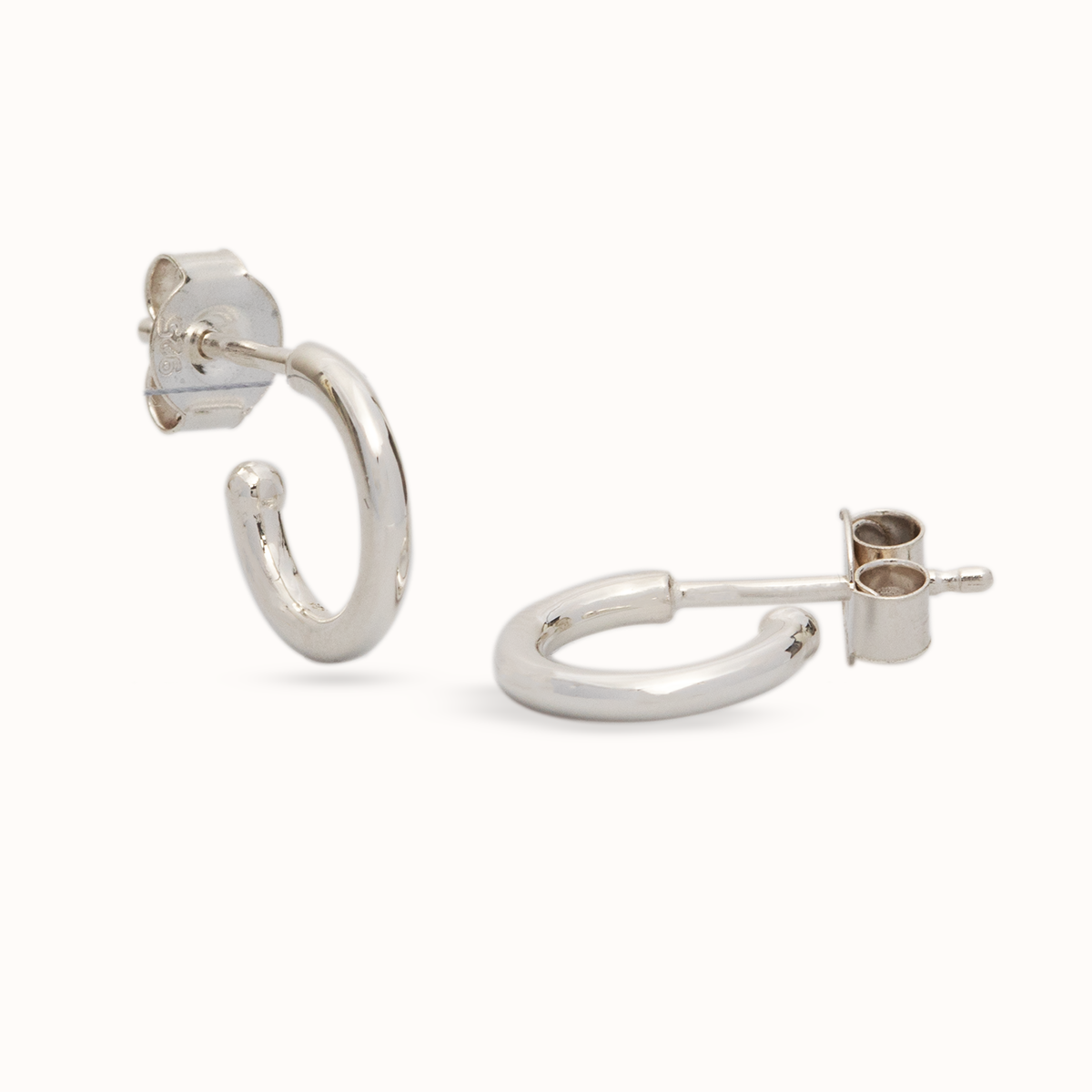 Latir Hoops Ohrringe | Silber