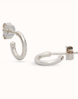 Latir Hoops Ohrringe | Silber