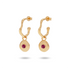 Véora Birthstone Charms - Rubin (Juli) | Gold