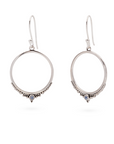 Circea Mondstein Ohrringe | Silber