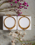 Circea Mondstein Ohrringe | Gold