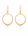 Circea Mondstein Ohrringe | Gold