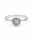Eclipse Labradorit Ring | Silber