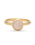 Eclipse Rosenquarz Ring | Gold