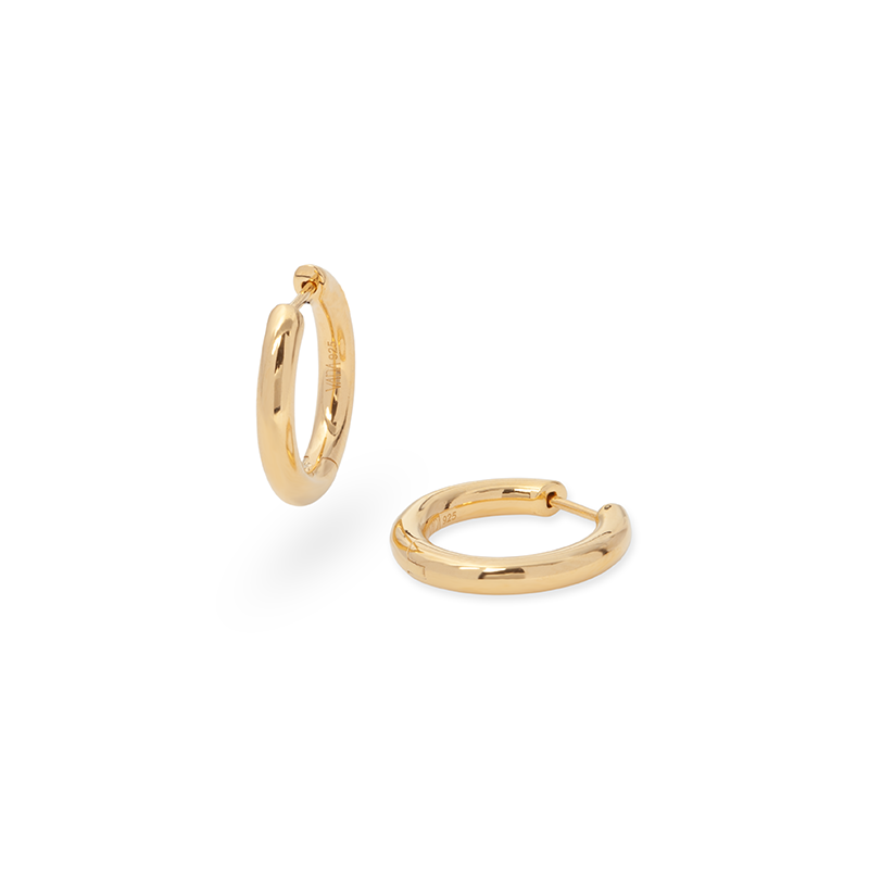 Elara Hoops | Gold