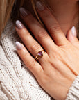 Elikos Amethyst Ring | Gold