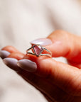 Elikos Amethyst Ring | Silber
