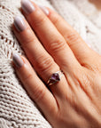 Elikos Amethyst Ring | Silber