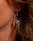 Encanto Blauer Topas Ohrringe | Silber