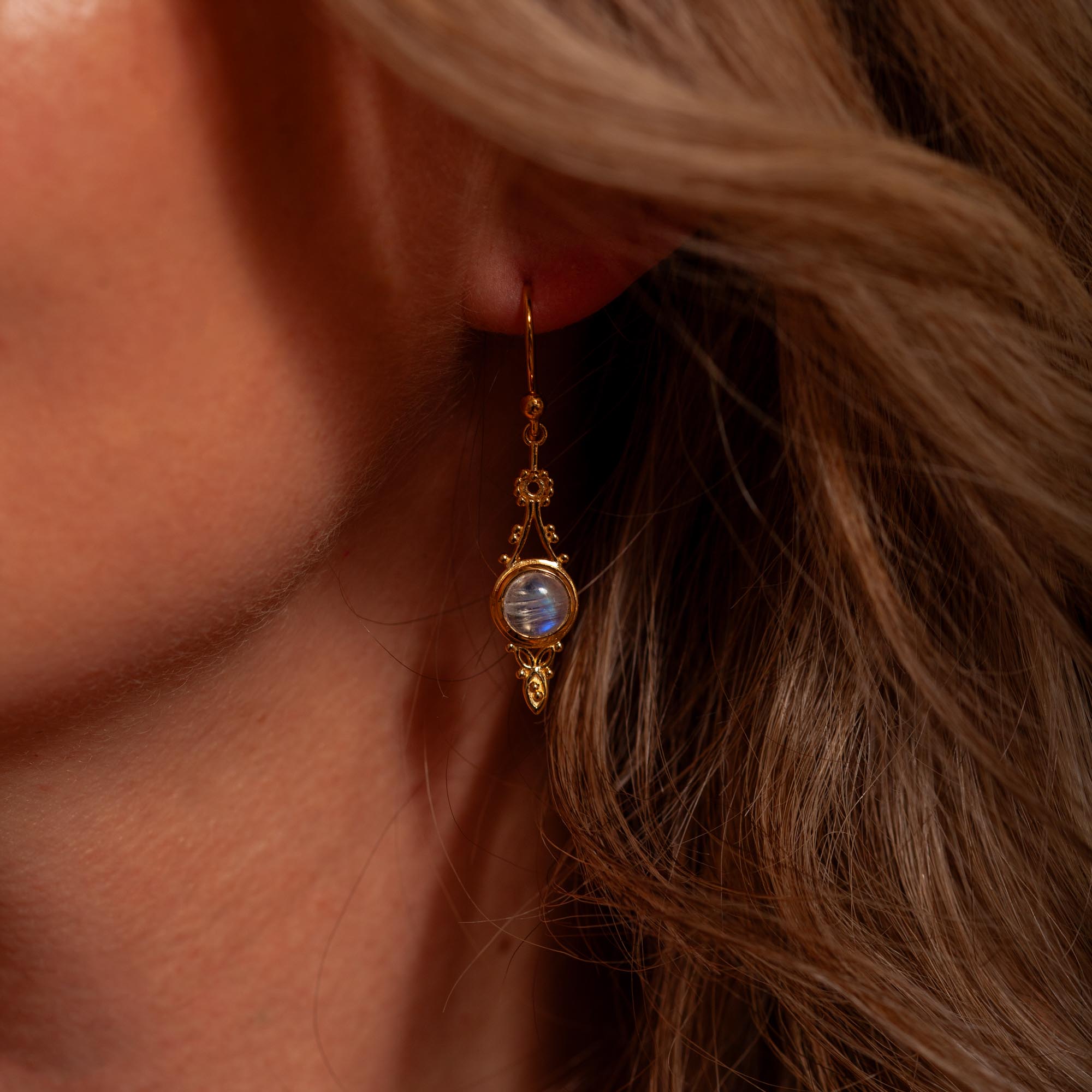 Encanto Mondstein Ohrringe | Gold