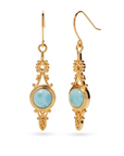 Encanto Larimar Ohrringe | Gold