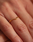 Modelfoto - Serenya Labradorit & Espina Ring | Gold Layering Set