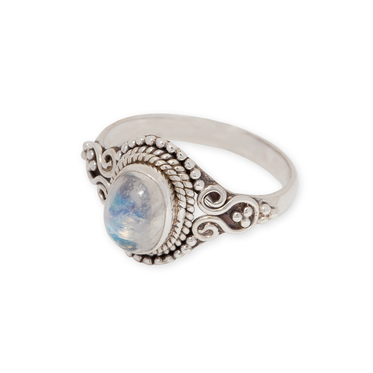 Esplendor Mondstein Ring | Silber