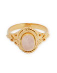 Esplendor Rosenquarz Ring | Gold