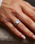 Estrano Mondstein Ring | Silber