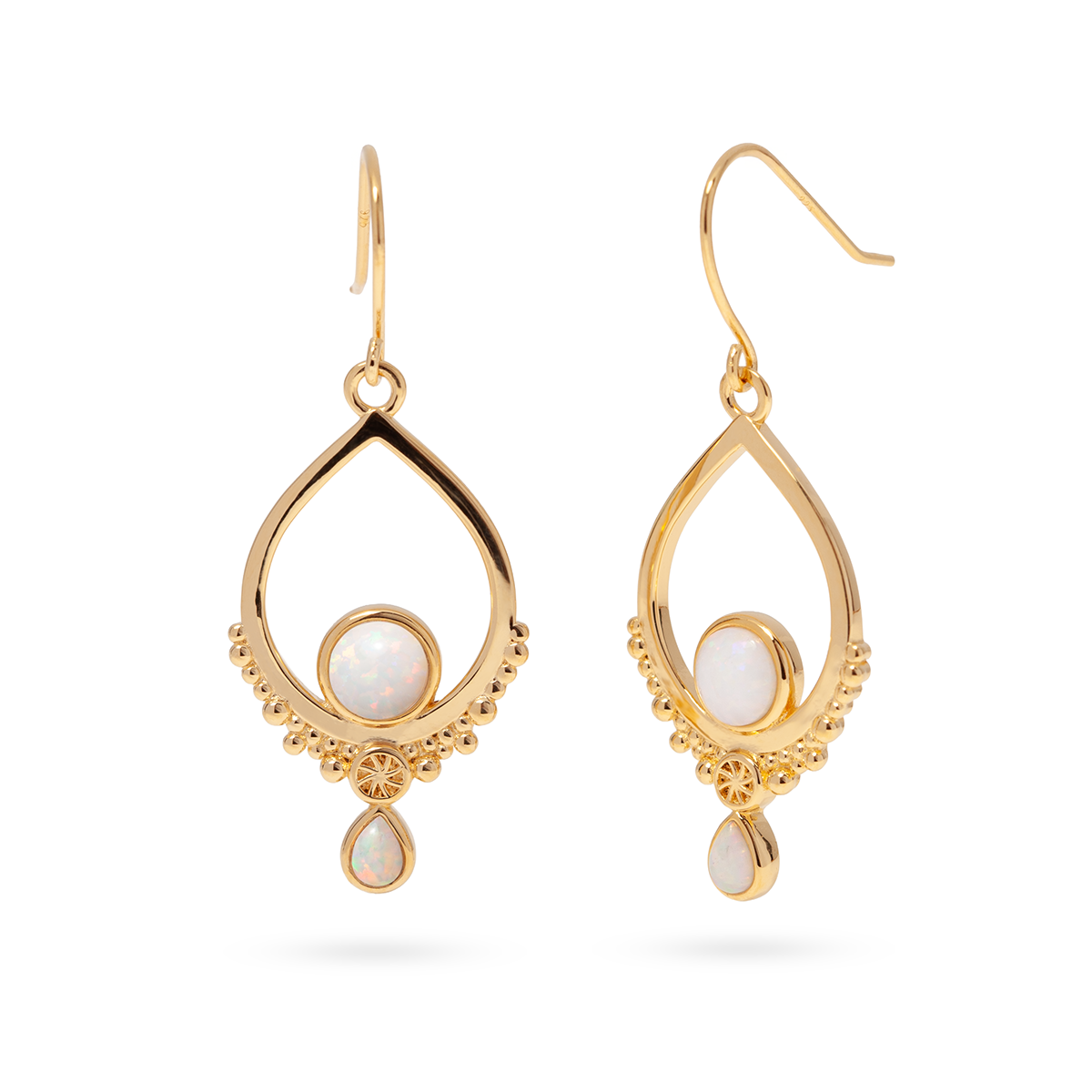 Eterno Moonstone Earring | Silver