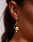Eterno Opal Ohrringe | Gold