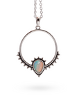 Naïra Opal Anhänger | Silber