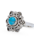 Florencia Türkis Ring | Silber