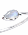Fluidez Mondstein Armband | Silber