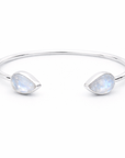 Fluidez Mondstein Armband | Silber