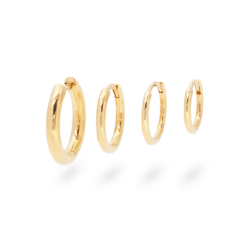 Orla Grande Hoops | Gold
