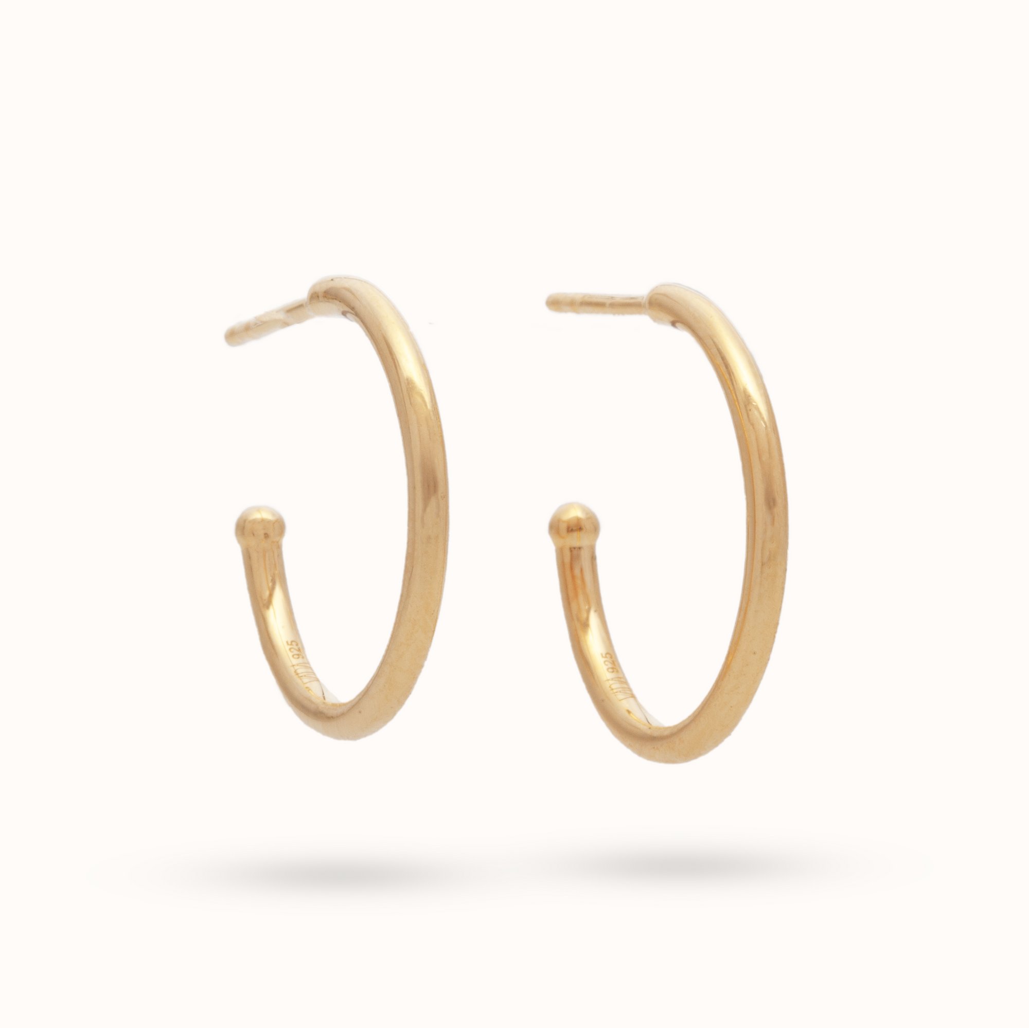 Latir Grande Hoops Ohrringe | Gold