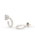 Alma de Loto Moonstone Earring | Silver