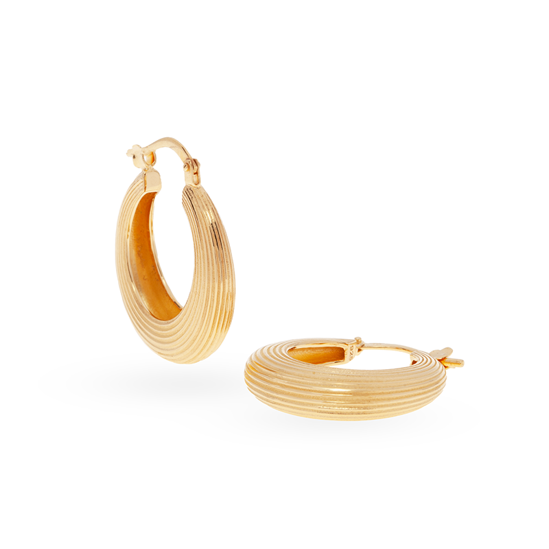 Láurea Hoops | Gold