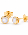 Lunita Mondstein Ohrstecker | Gold