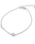 Luz Mondstein Armband | Silber