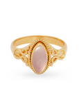 Marida Rosenquarz Ring | Gold
