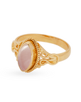 Marida Rosenquarz Ring | Gold