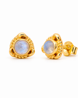 Miraya Mondstein Ohrstecker | Gold