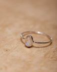 Moonelle Mondstein Ring | Silber