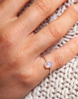Moonelle Mondstein Ring | Silber