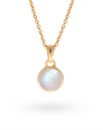 Alma de Loto Moonstone Earring | Silver