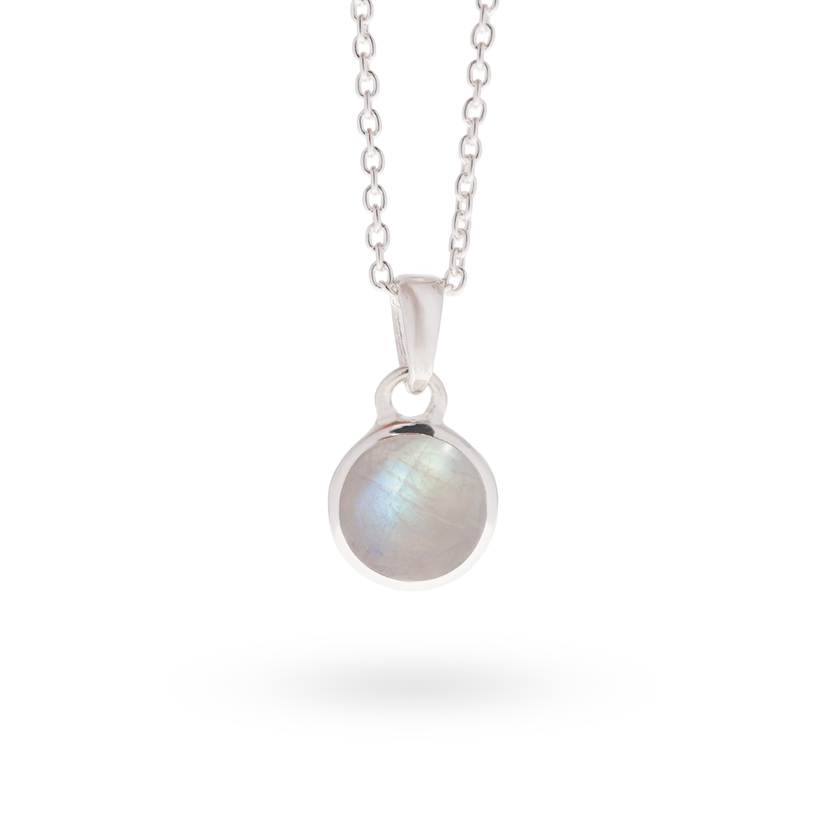 Alma de Loto Moonstone Earring | Silver