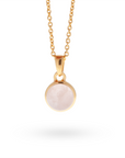 Alma de Loto Moonstone Earring | Silver