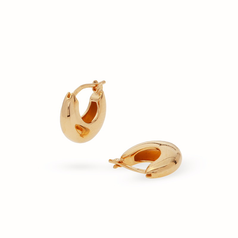 Ondara Hoops Ohrringe | Gold